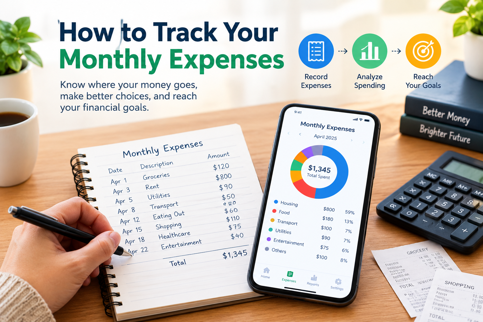 How to Track Your Monthly Expenses
