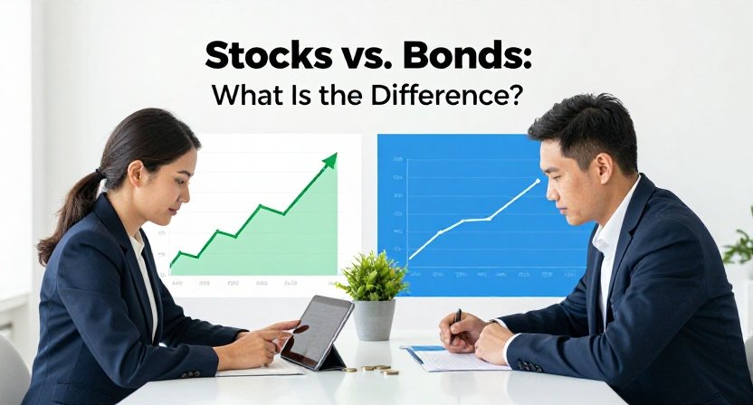 Stocks vs. Bonds: What Is the Difference?